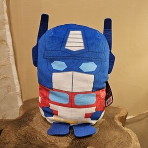 Podpals Transformers Optimus Prime Plush Toy - Blue and Red